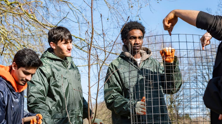 Youth Ranger Day at Dunham Massey, Cheshire